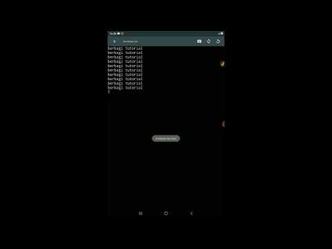 Perulangan For Do menggunakan aplikasi Pascal N-IDE di hp android
