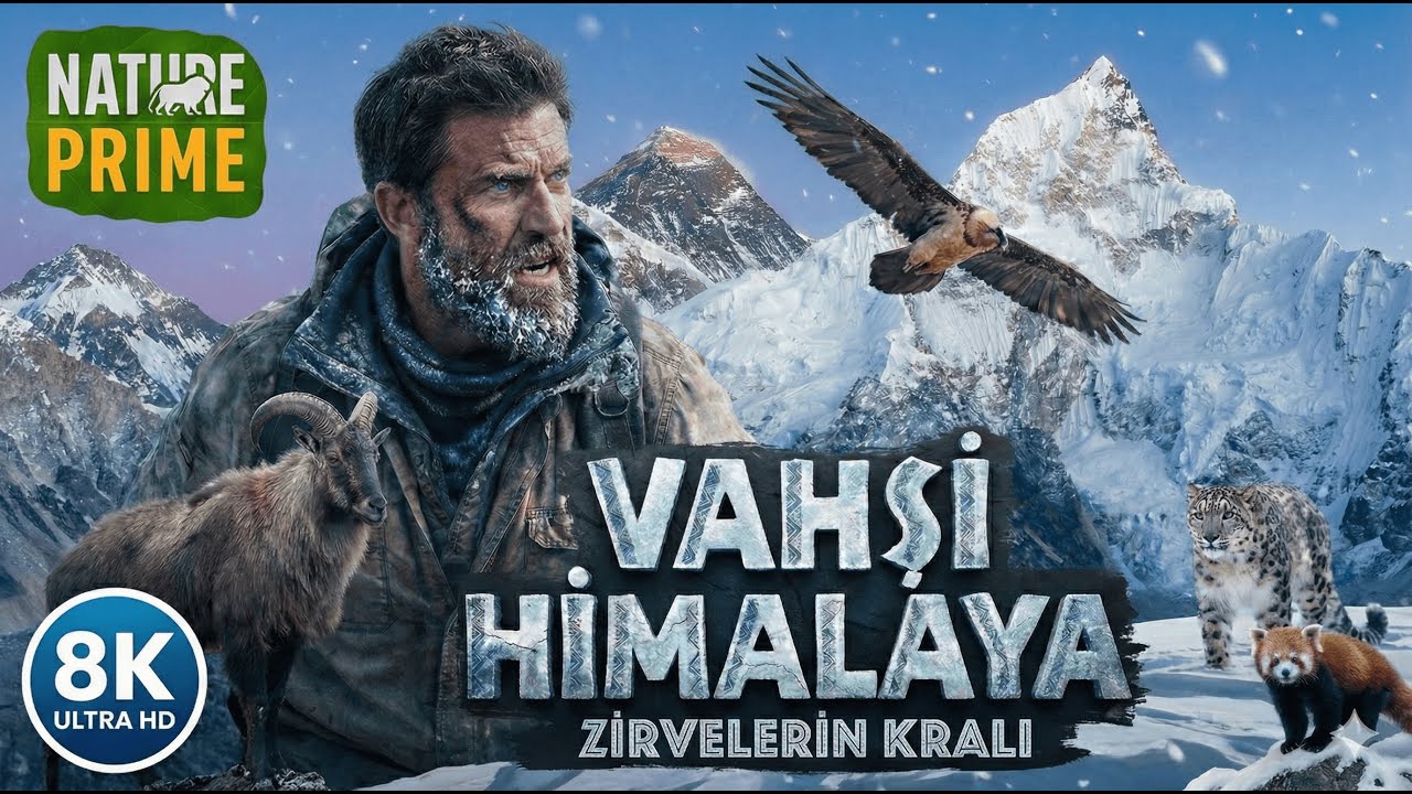 VAHŞİ HİMALAYA I ZİRVELERİN KRALI I 8K Ultra HD Tam Belgesel I Nature Prime
