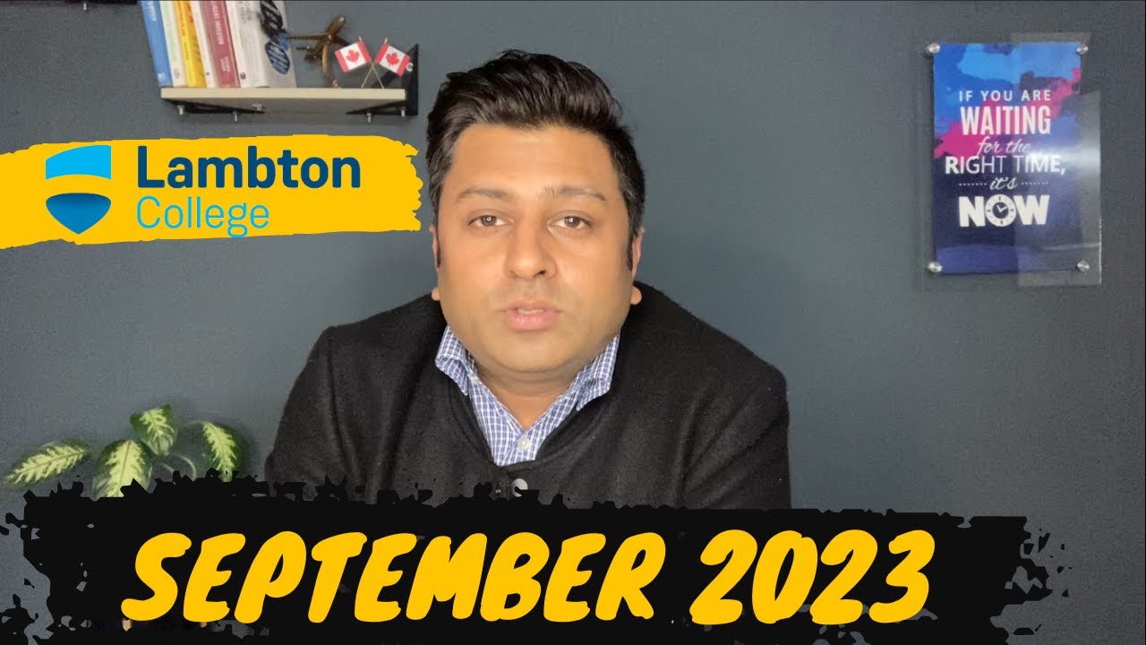 Lambton College September 2023 - Canada Study Visa - Open Programs # ...