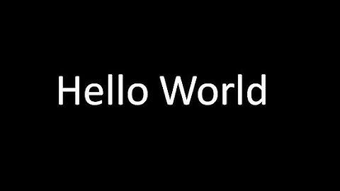 Making First Program  Hello World  in C Programming Language Video