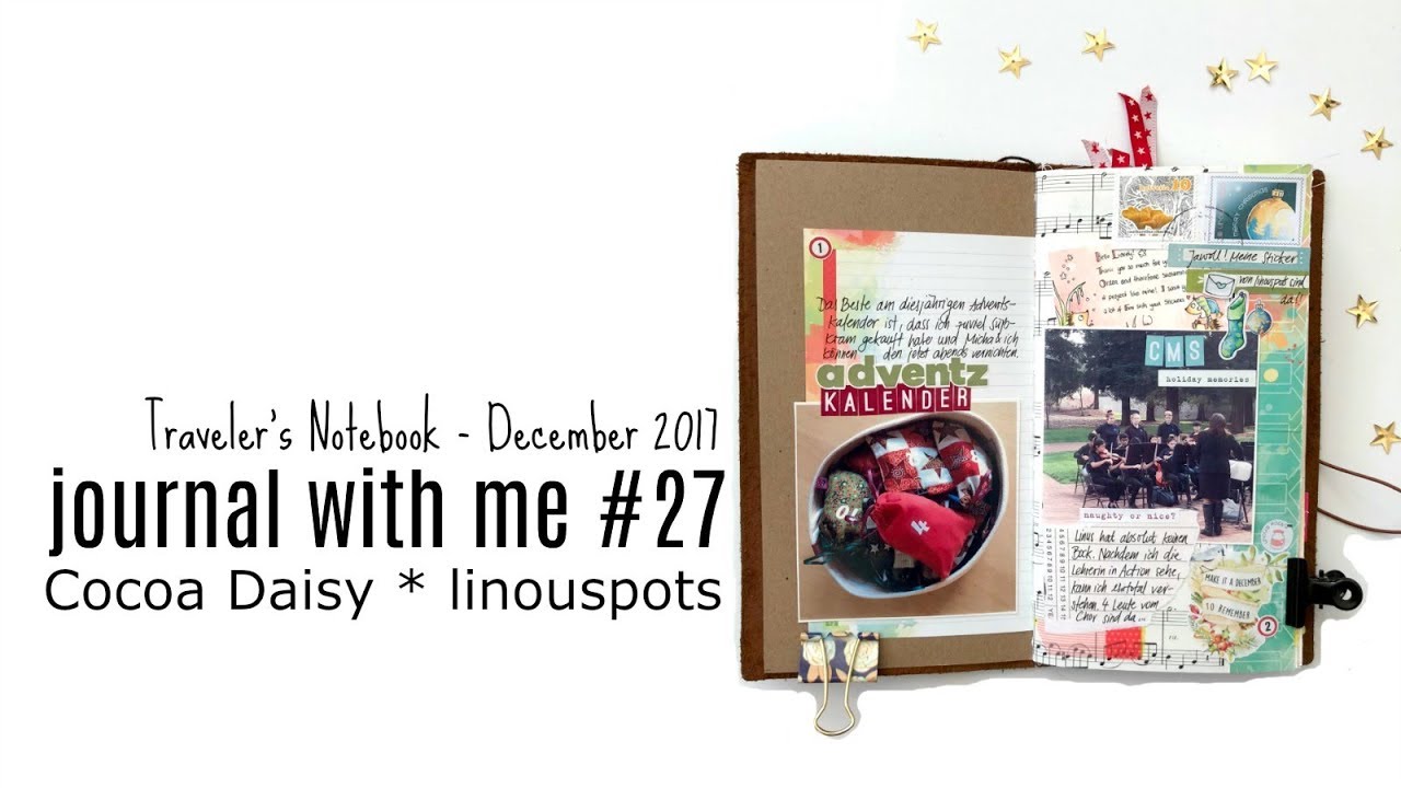journal with me #27 * Cocoa Daisy * linouspots