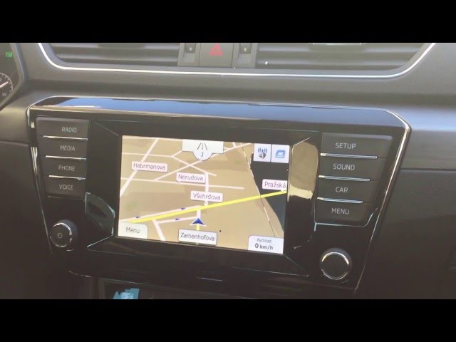 Adaptiv - instalace navigace do nové Škoda Superb 3 generace + odblokování obrazu, přehrávání filmů