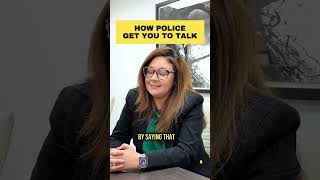 How police get you to talk. #police #criminallaw