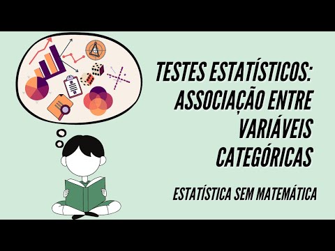 Vídeo: Revisão Estatística 8: Dados Qualitativos - Testes De Associação