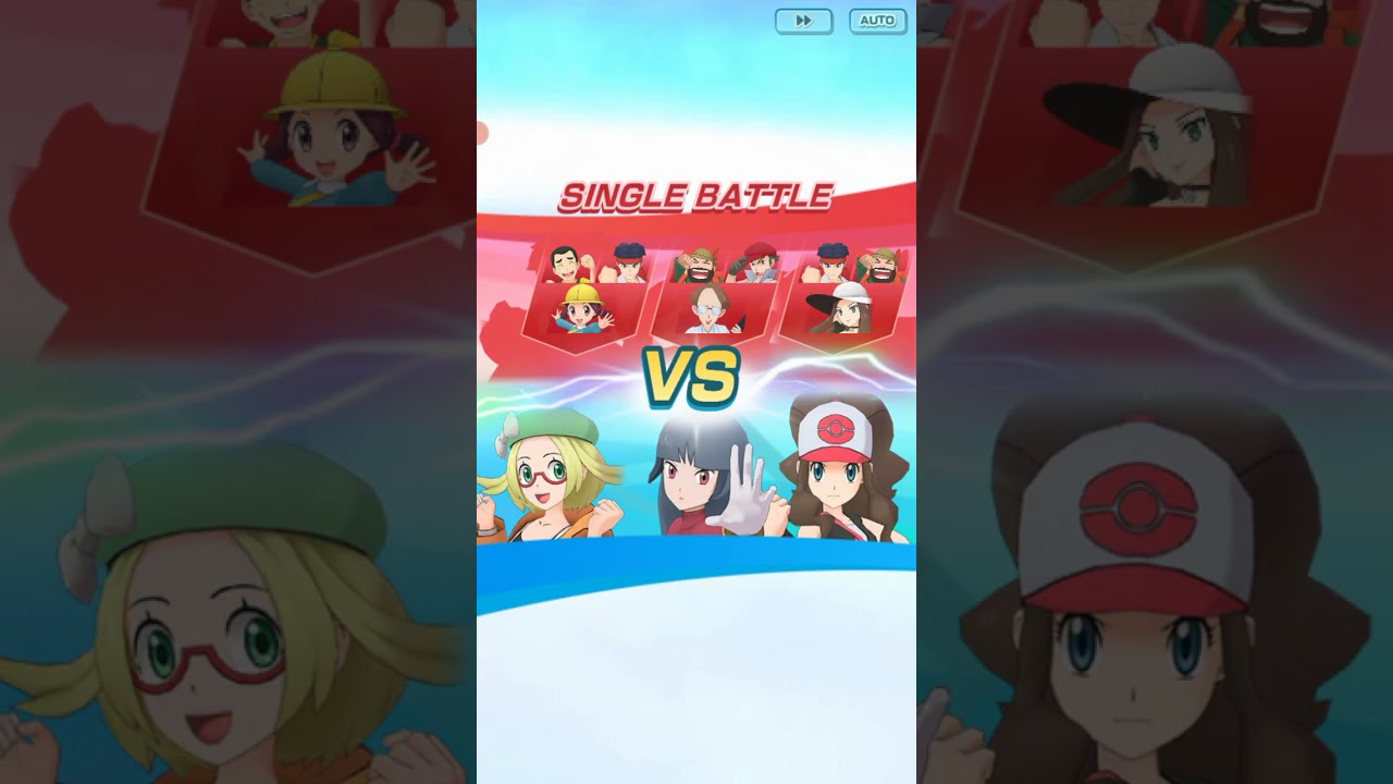 [Pokemon Masters EX] Noland BV Hall 30 - Hilda / Bianca / Sabrina