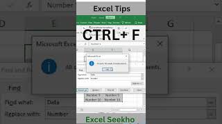 Replace Words in Excel in 5 Seconds 🔥 #shorts