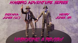 Hasbro Adventure Series Indiana Jones (LC) Indiana Jones/Henry Jones, Sr. Unboxing & Review