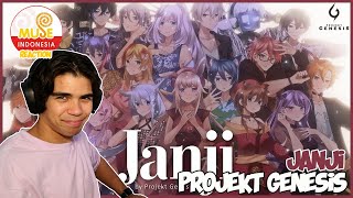 JANJI PROJEKT GENESIS REACTION! | MOST AMBITIOUS INDONESIAN VTUBER COLLAB!!