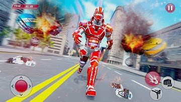 Ambulance Robot Car Transform: War Robot Games 2021 - Gameplay Walkthrough Part 2 (Android, iOS)