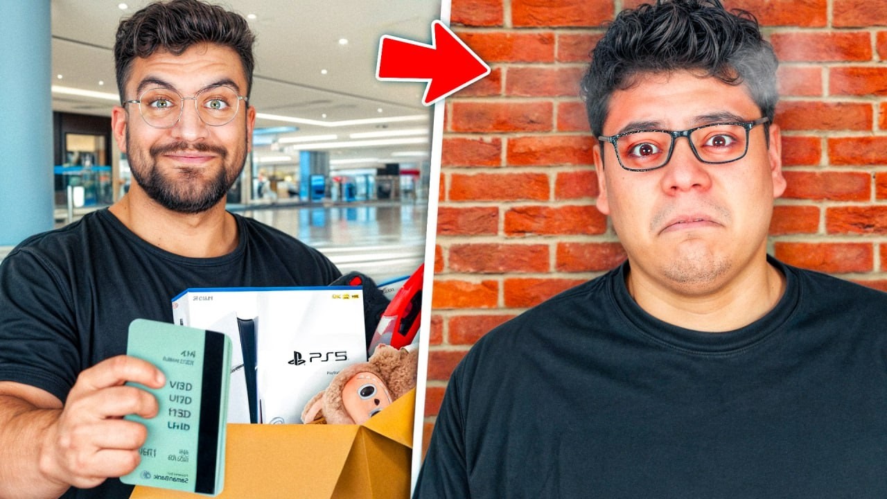 یواشکی با کارت دوستم آشغال ترین وسیله های دنیا رو خریدم  ( انتقام از متیو)