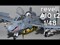 Revell A10 Thunderbolt 2 1/48 Scale with Led Light Plastic Model / Led Işıklı Ölçekli Model