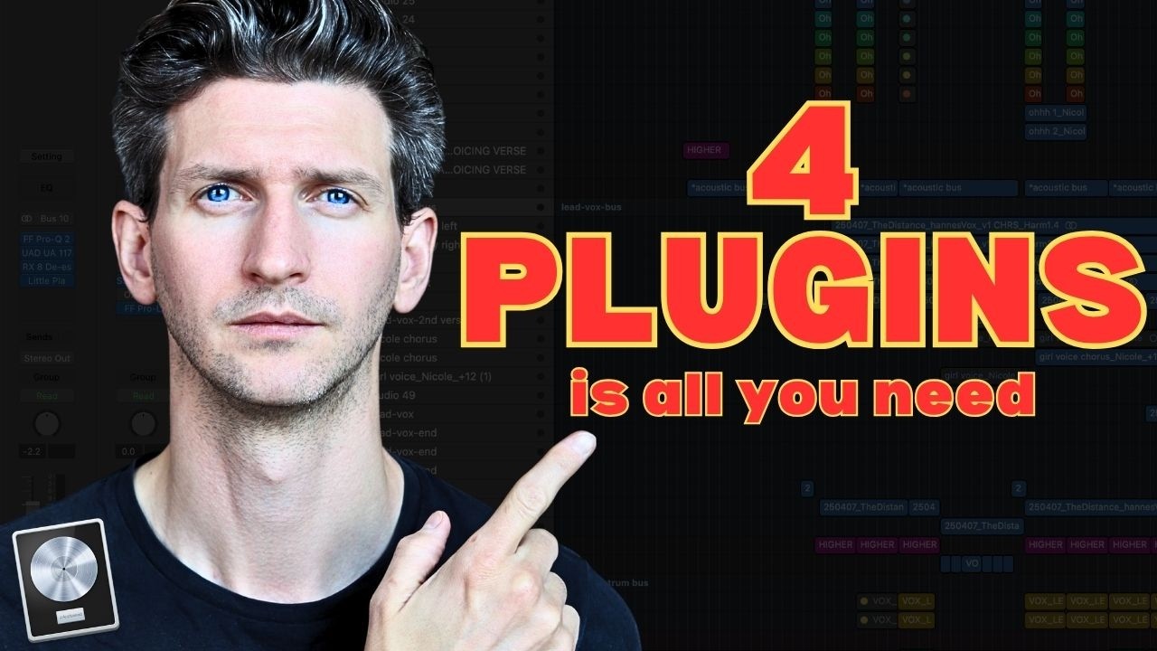 You Only Need 4 Logic Plugins To Mix Professionally