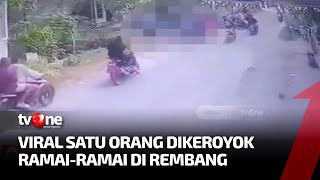 Viral Video Satu Orang Dikeroyok Ramai ramai di Rembang, Tujuh Orang Diamankan | AKIP tvOne