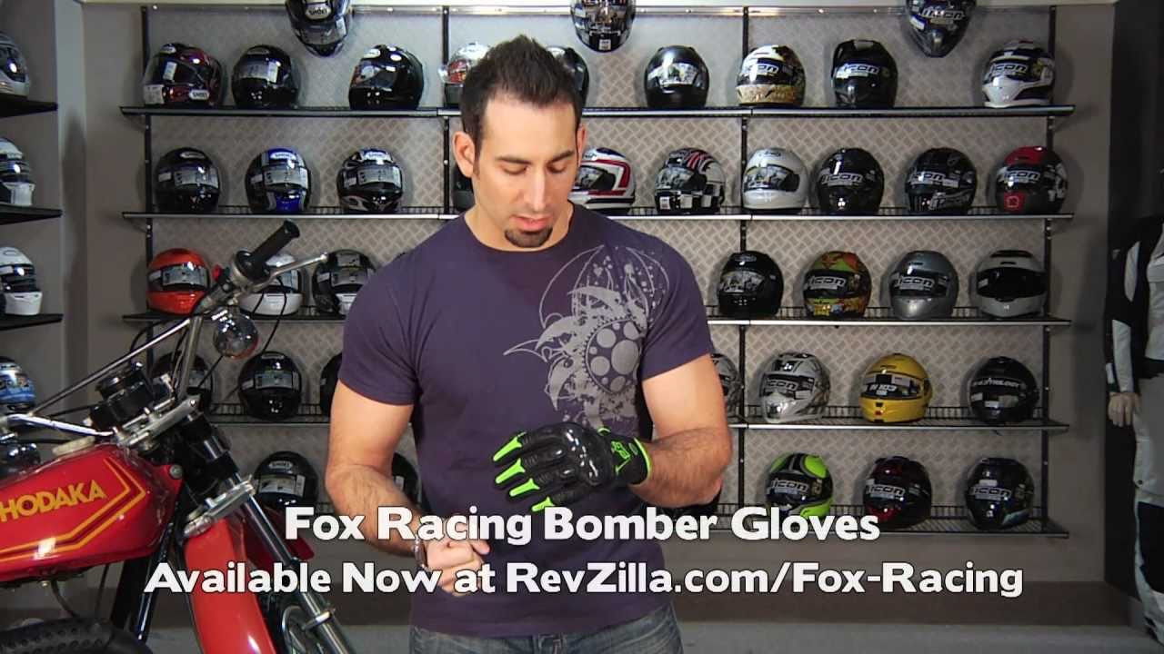 Fox Racing Bomber Gloves Review at RevZilla.com 