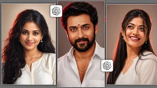 Trending Digital Art Potrait Photo Editing | chatgpt trending photo editing telugu  screenshot 5
