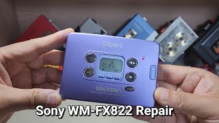 Sony WM-FX822 Repair Cassette Walkman - YouTube Sony WM-FX822 Repair Cassette Walkman - YouTube