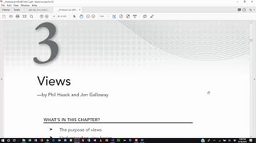 ASP.NET 2 - Chapter 3 Views - Fall 2018