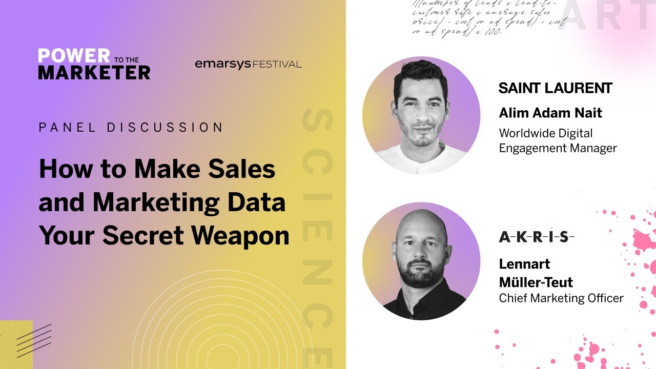 How to Make Sales and Marketing Data Your Secret Weapon