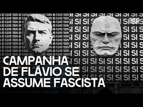 🚨Flávio Bolsonaro's campaign adopts Mussolini aesthetic, reveals its fascist nature, and remains ...