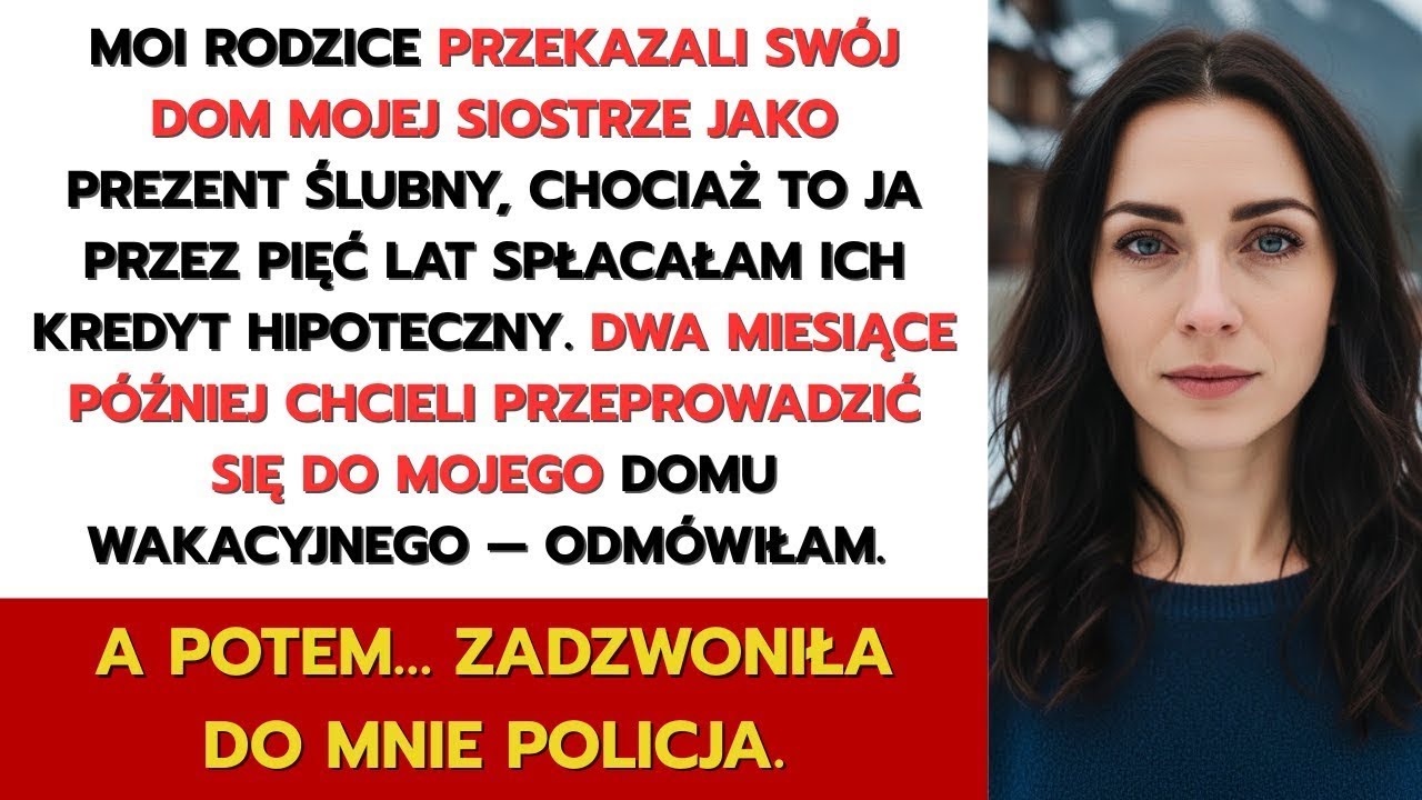 Rodzice podarowali dom siostrze na ślub, choć to ja przez pięć lat spłacałam ich hipotekę