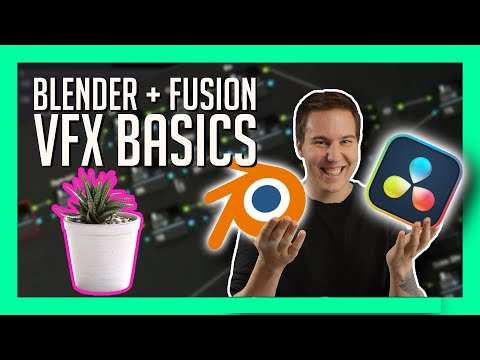 Добавление 3D-объектов в видео — основы Blender и Fusion VFX