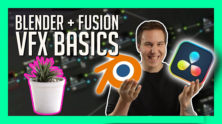 Add 3D Objects Into Video - Blender and Fusion VFX Basics