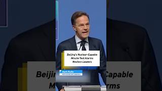 Beijing’s Nuclear-Capable Missile Test Alarms Western Leaders | Taiwan Talks #shorts