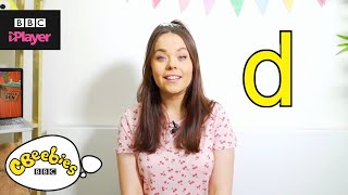 Learn letter "d" with Evie and Dodge | Phonics | CBeebies House