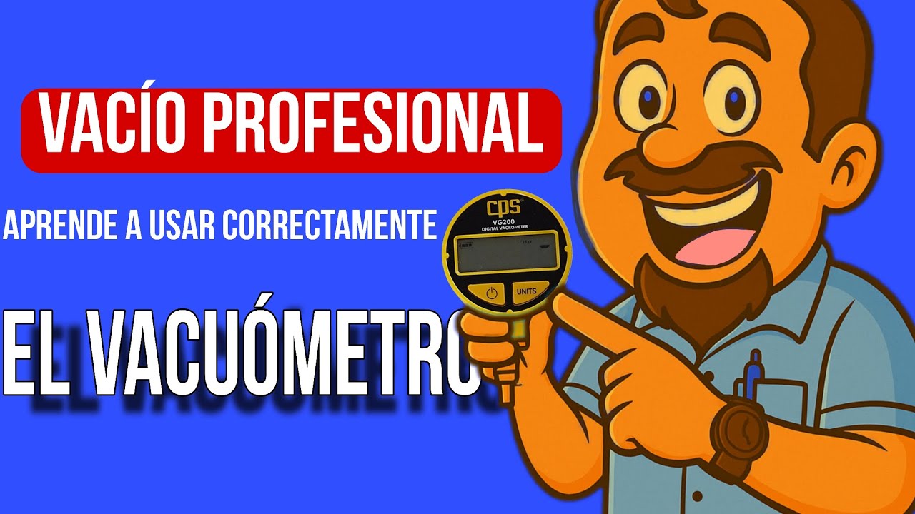 Cómo hacer VACIO con el Vacuómetro