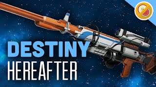 DESTINY Hereafter Fully Upgraded Exotic Sniper Rifle Review (The Taken King Exotic)