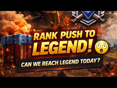 Road to Legend Begins! 💪 Ultimate Rank Push | PUBG Mobile LIVE - YouTube