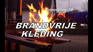Test brandvertragende autosport kleding Hoogstra Autosport na crash Romain Grosjean - CrossVlog #39