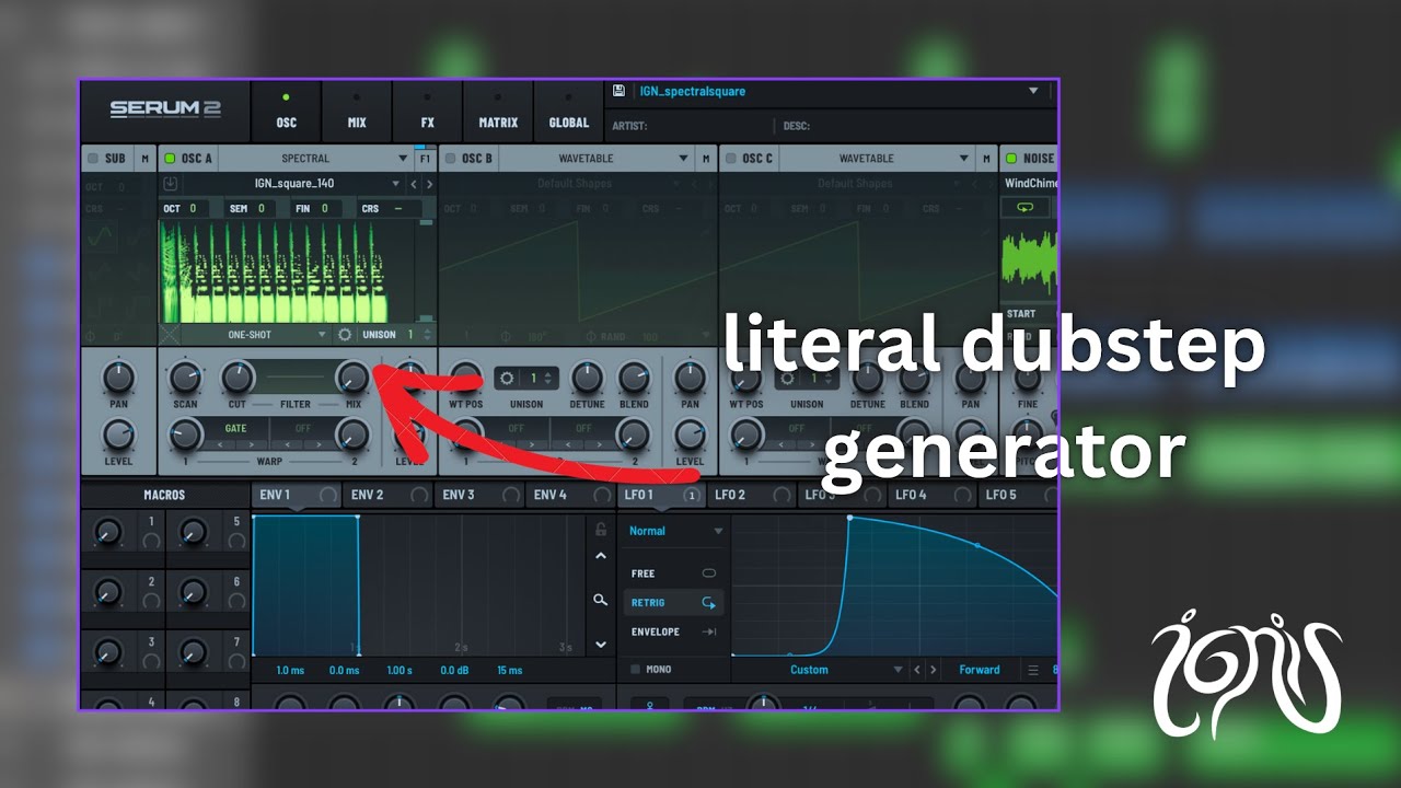Serum 2 is just a riddim generator