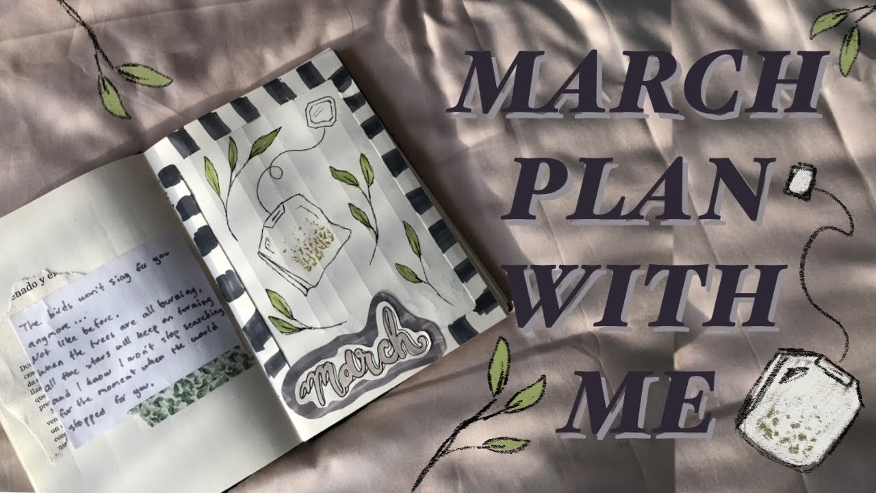 Bujo Plan With Me March 2023| Tea Theme |