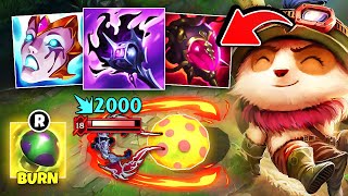 Teemo but my shrooms burn all your health (QUADRA BURN)