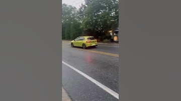 Mk8 GTI with Milltek catback exhaust non resonated and no downpipe(LOUD DSG FARTS)