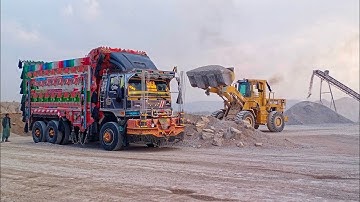 Loading Damper | Caterpillar Wheel Loader | Amazing View