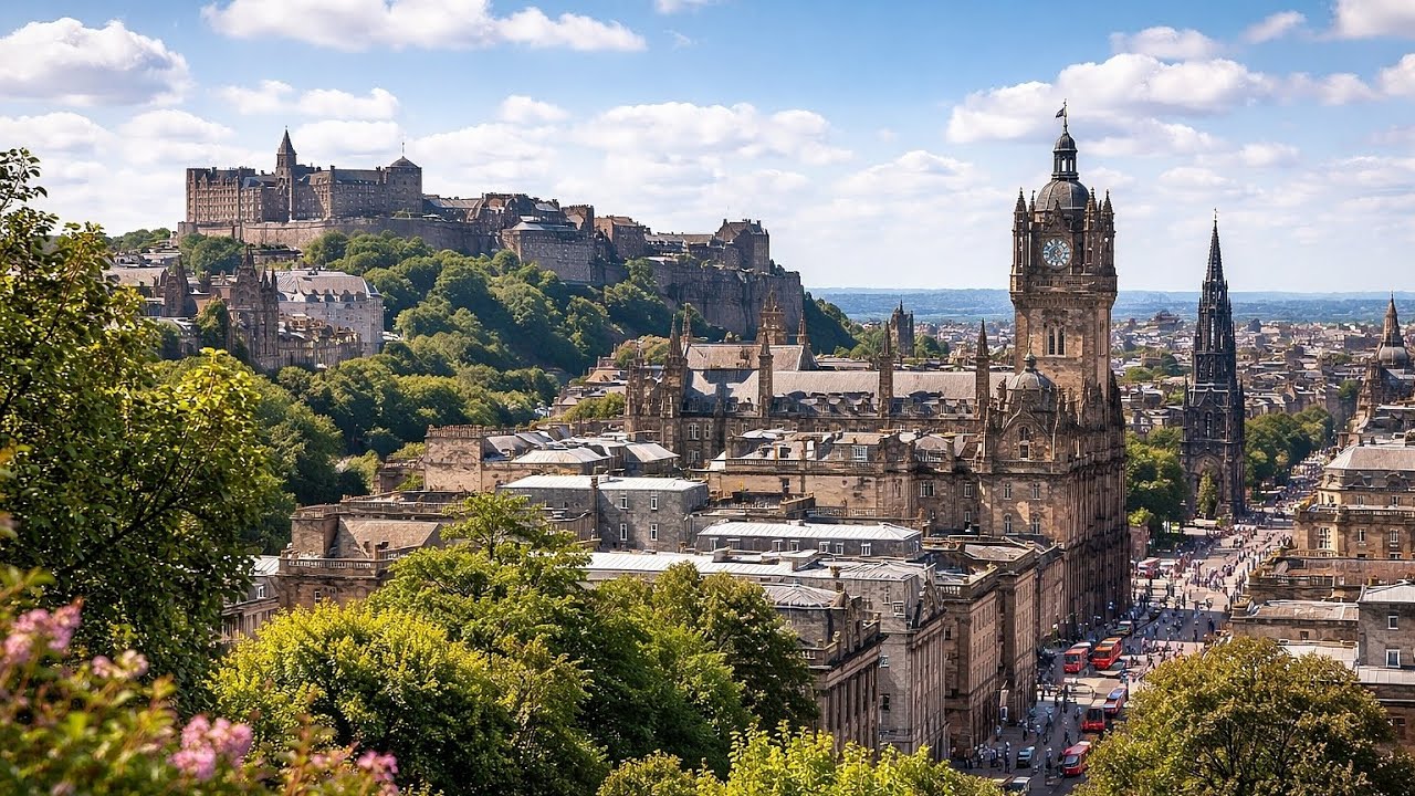 Daytime Calm – Scotland | 1 Hour Lo-Fi Music ☀️