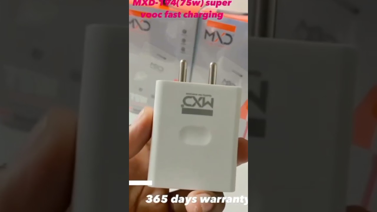 Charger (75W) vooc fast charging 