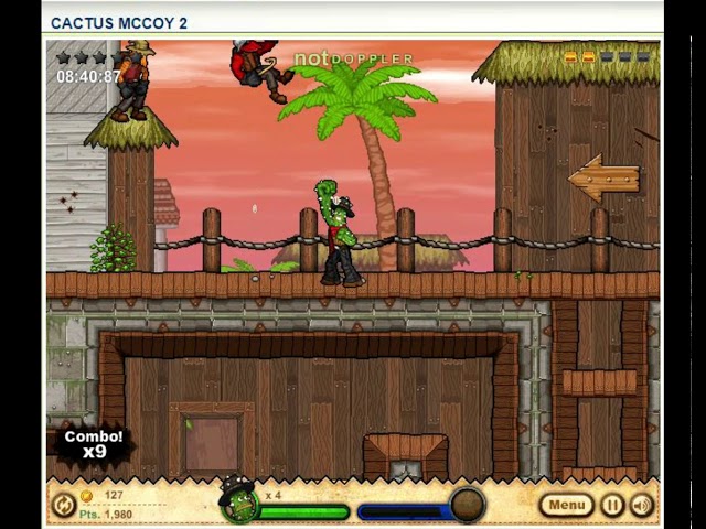 Cactus McCoy 2: The Ruins of Calavera, Free Flash Game