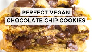 Perfect Vegan Chocolate Chip Cookies