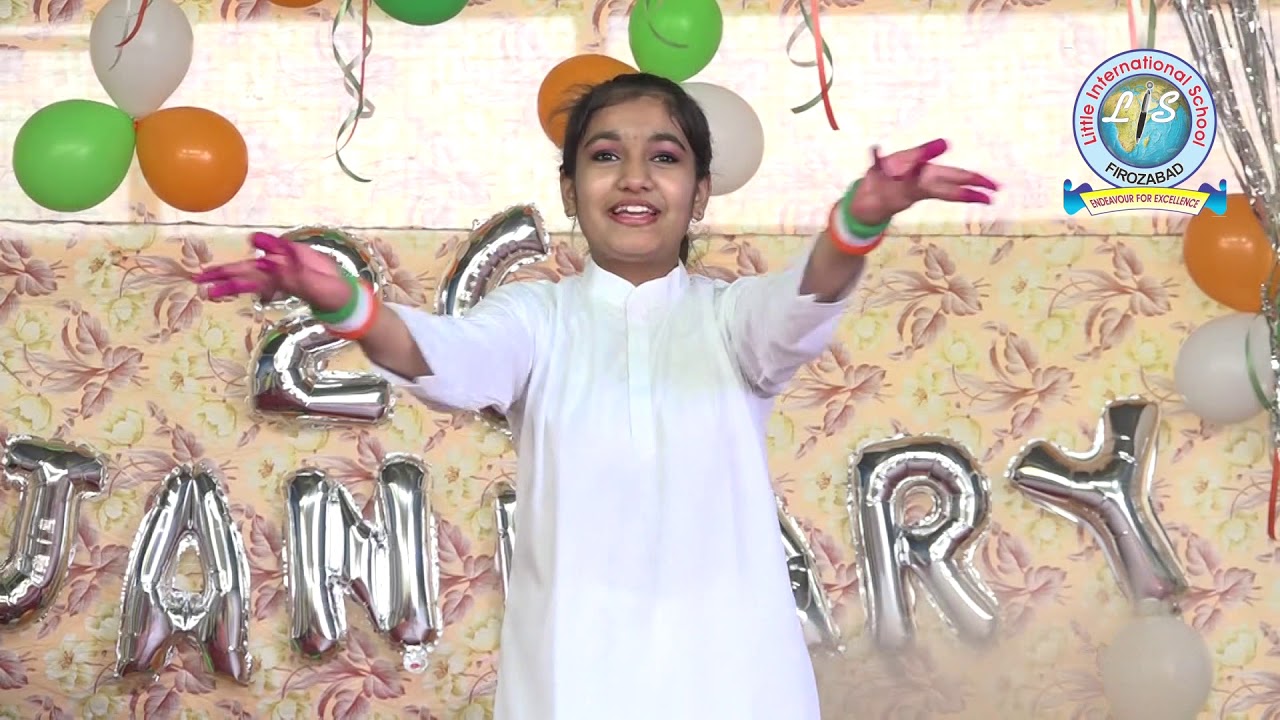 swachta ki jyoti jage girl’s value 26 january 2021 | republic day | little international school