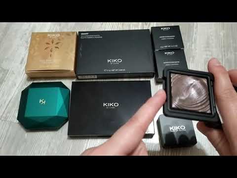 Видео: Kiko Milano Smart Color Eyeshadow 18 Металлический гиацинт Обзор