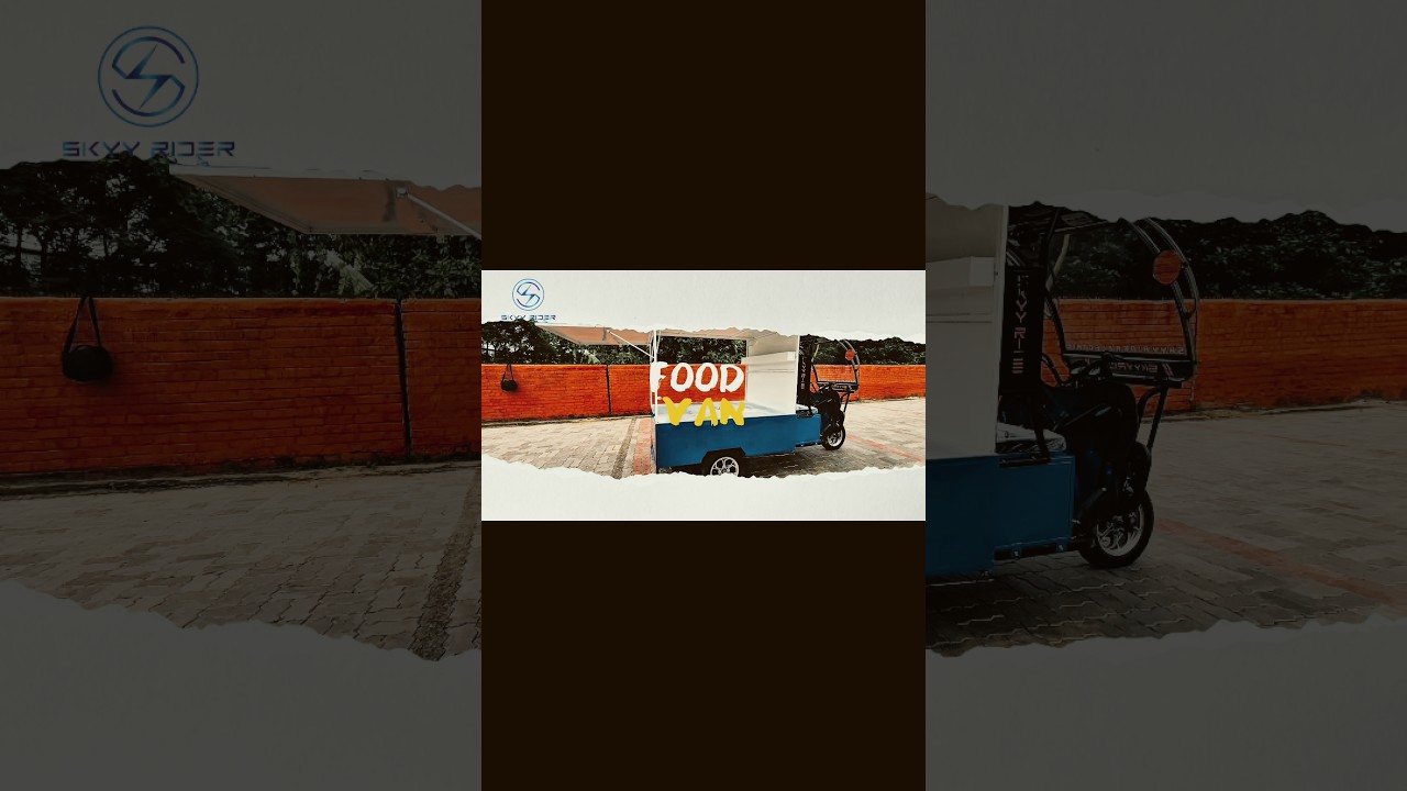 Electric Food Van | Noise-Free Food Delivery | Smart EV for Food Business