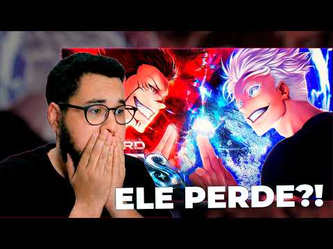 REAGINDO GOJO VS SUKUNA (JUJUTSU KAISEN) | ÚLTIMO DUELO - 7 MINUTOZ