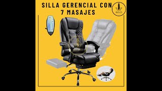 Download Lagu SILLA ERGONÓMICA CON 7 MASAJES MP3