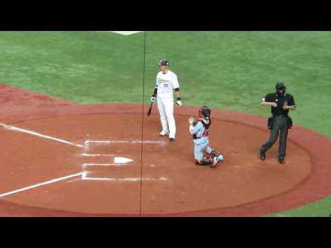 H28.06.01　９回裏　Ｔ岡田三振　2盗塁OUT　三振ゲッツー　ｵﾘｯｸｽ×巨人
