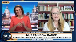 Helen Joyce on NHS Rainbow badges and removal of female language: 