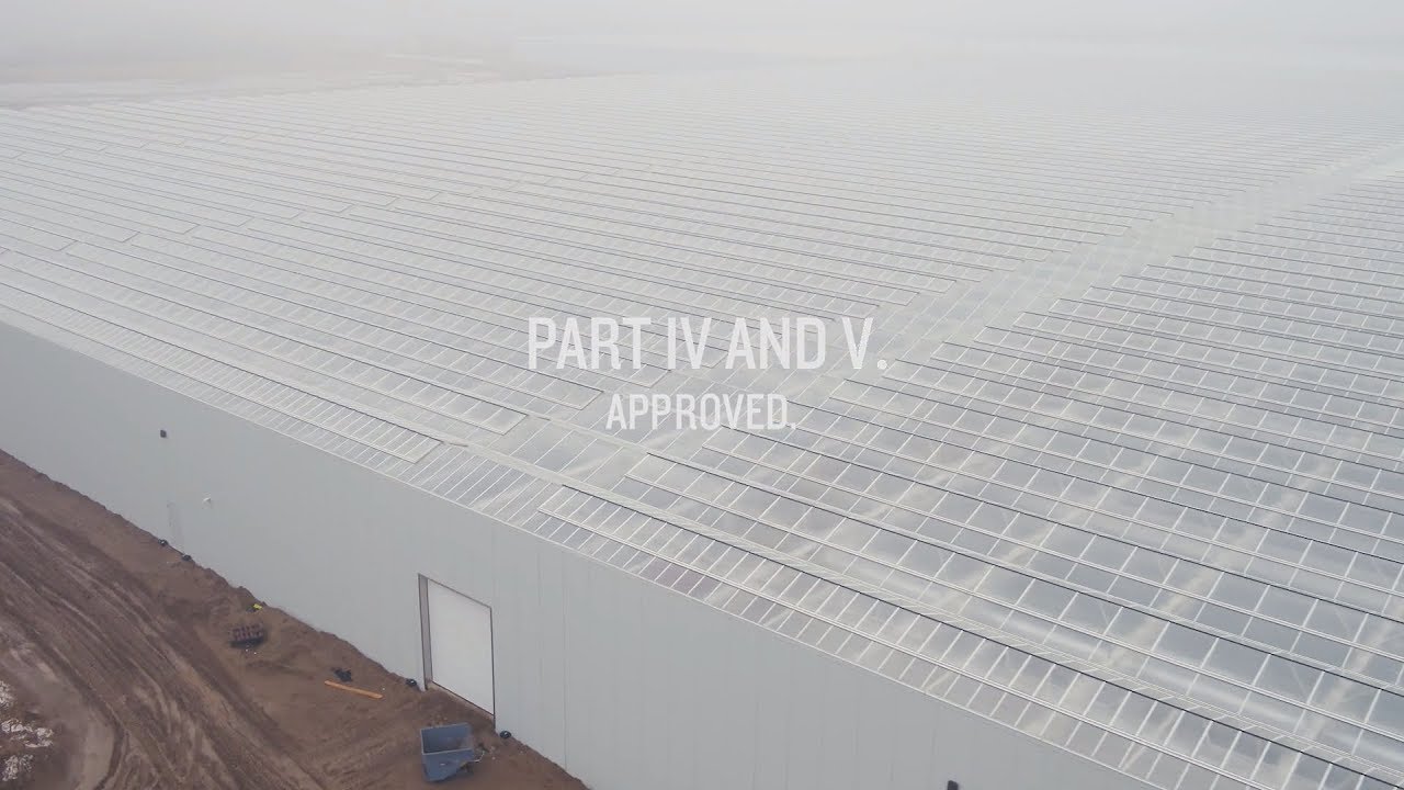 Aphria One, Part IV and V. Approved.