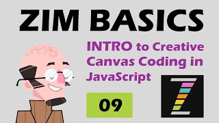 ZIM Basics 09 - How to use Hit Tests on the HTML 5 Canvas with JavaScript and ZIMjs